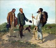 Gustave Courbet La rencontre Germany oil painting artist